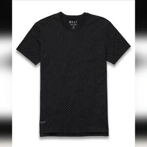 Bylt Split Hem: LUX men's crew t-shirt